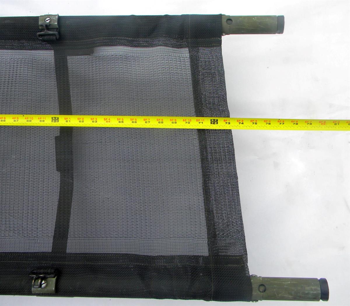 SP-1754 | 6530-01-380-7309 USGI Mesh Field Foldable Litter, Stretcher with Straps NOS (11).JPG