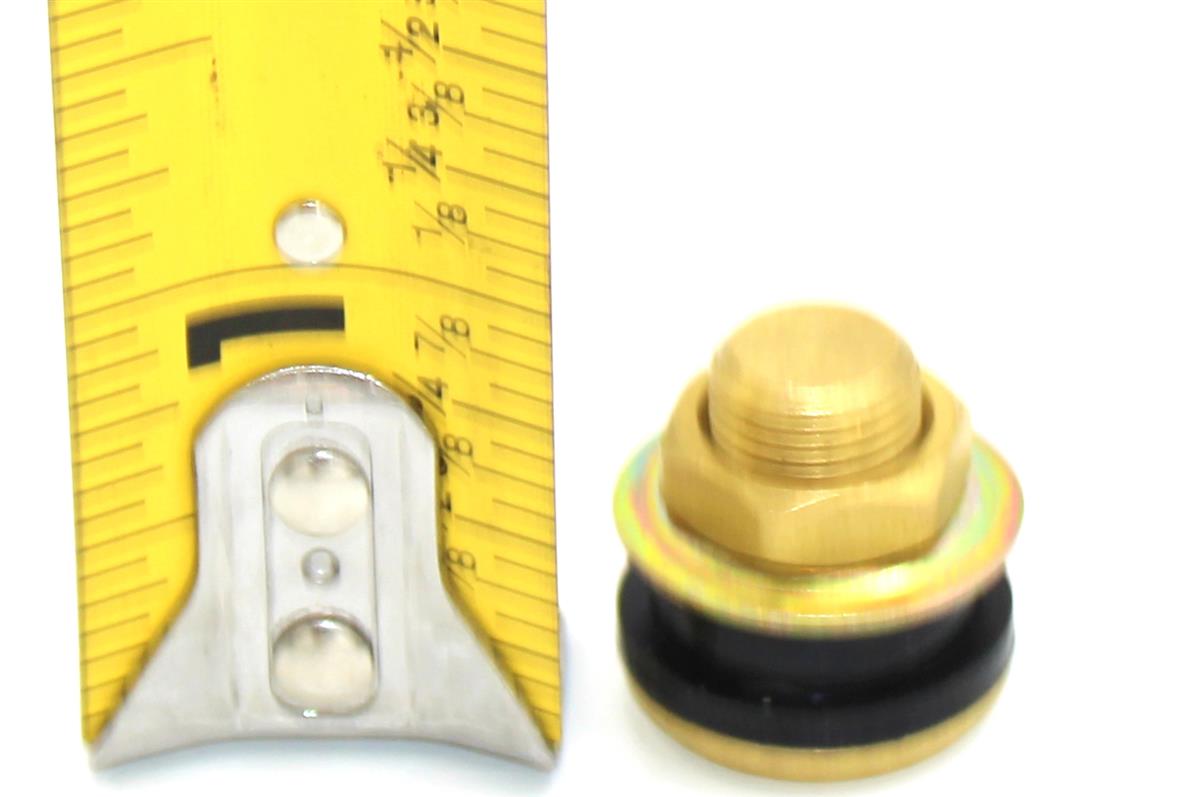  TI-1842 Plug Wheel Rim 5/8 Inch - for Sealing Valve Stem Hole in Wheel Rim Brass